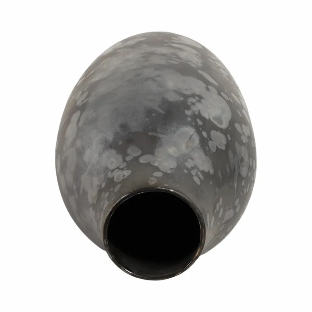 BURGESSLEY BLACK VASE 18 (IN)