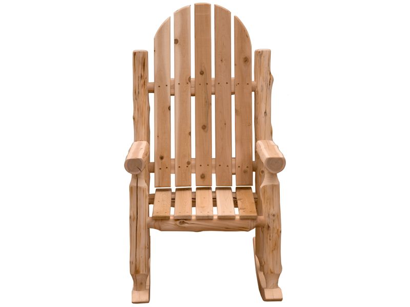 Voyageur Adirondack Rocking Chair - Unfinished/Unassembled 3