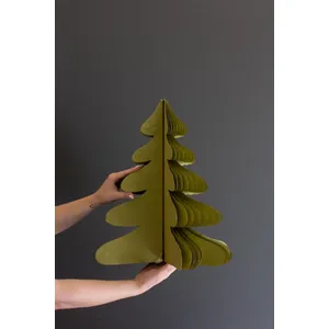Set of 5 Paper Accordion Christmas Trees 3