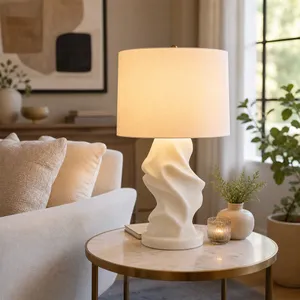 ERINBURN IVORY LAMP 25 (IN) 4