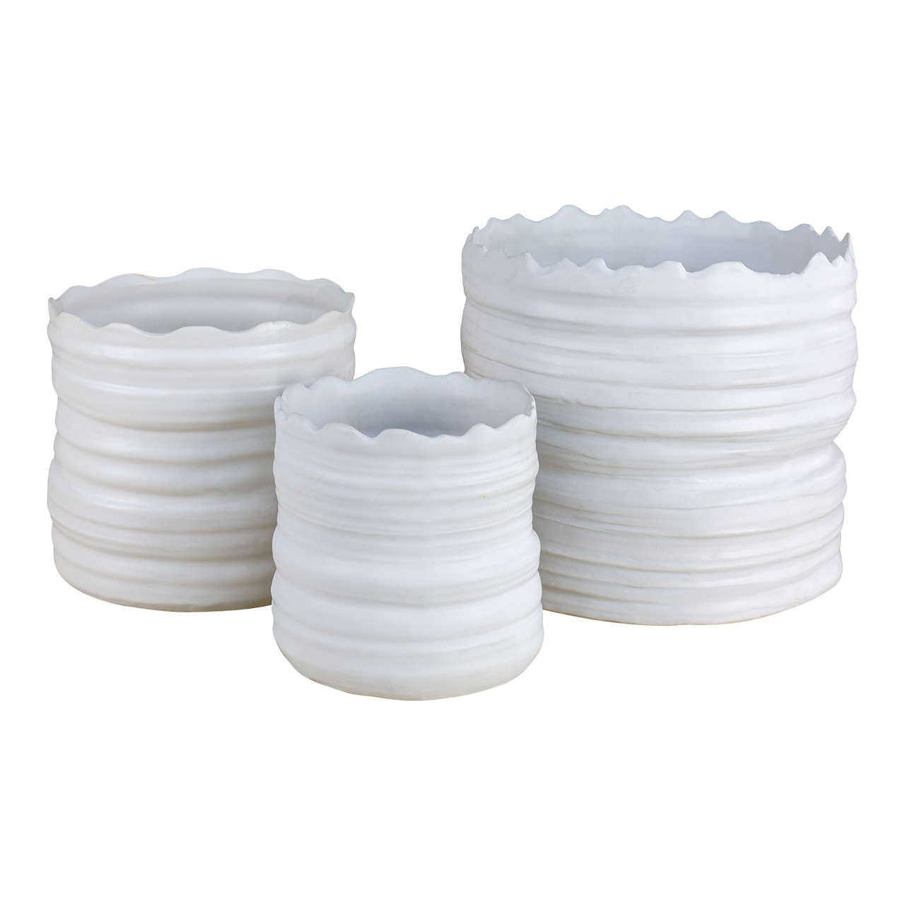 Lace Planters -Set 3 6