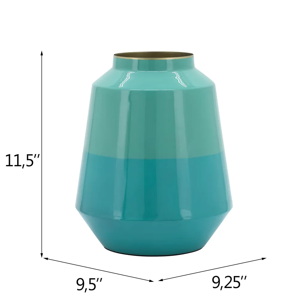 HELENAGROVE GREEN VASE 12 (IN)