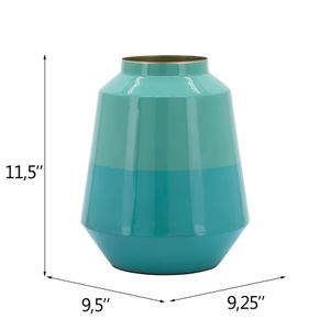 HELENAGROVE GREEN VASE 12 (IN) 7