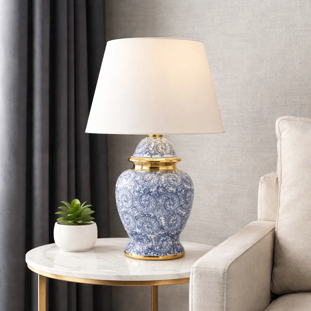 CALEWELL BLUE LAMP 19 (IN)