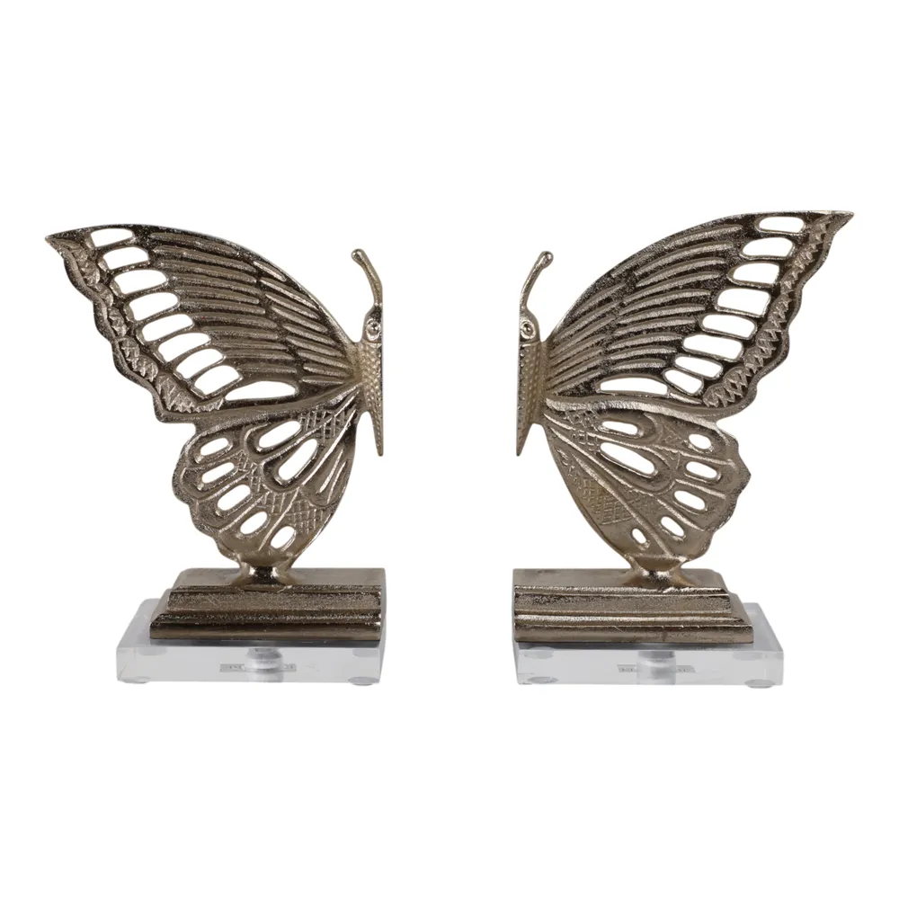 ARLOWCREST SET OF 2 GOLD DECOR 9 (IN)