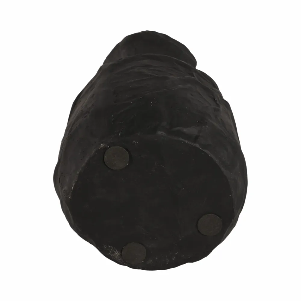 DUNLAPCLIFF BLACK VASE 14 (IN)