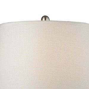 Hammered Glass 27'' High 1-Light Table Lamp - Blue 3