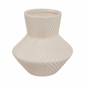 HOLCOMBFORD WHITE VASE 8 (IN) 5