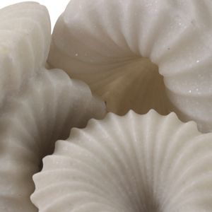 COLEMILL SET OF 3 WHITE DECOR 6 (IN) 7
