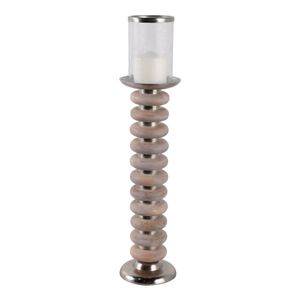 CULLENLAND TAN CANDLE HOLDER 25 (IN) 3