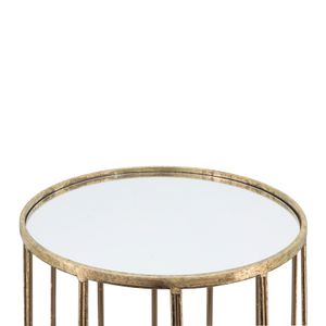 KANEHOLM SET OF 2 GOLD TABLE 26 (IN) 5