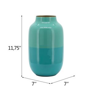 HELENAGROVE GREEN VASE 12 (IN) 7