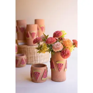 Clay Watermelon Container / Short 5