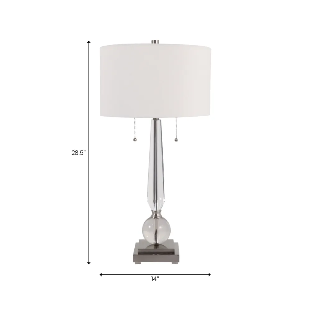 WARRENVALE GRAY LAMP 29 (IN)