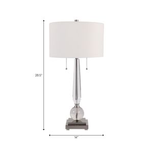 WARRENVALE GRAY LAMP 29 (IN) 8