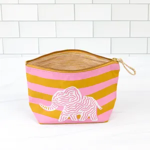 Elephant Essential Canvas Pouch Set of 2 4