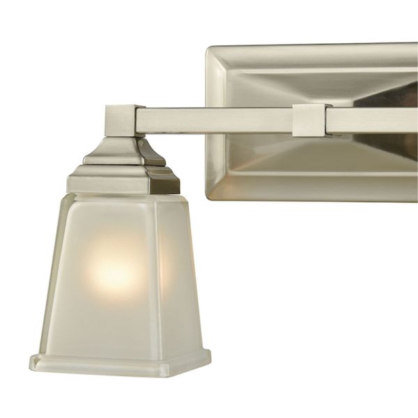 Sinclair 15'' Wide 2-Light Vanity Light - Brushed Nickel