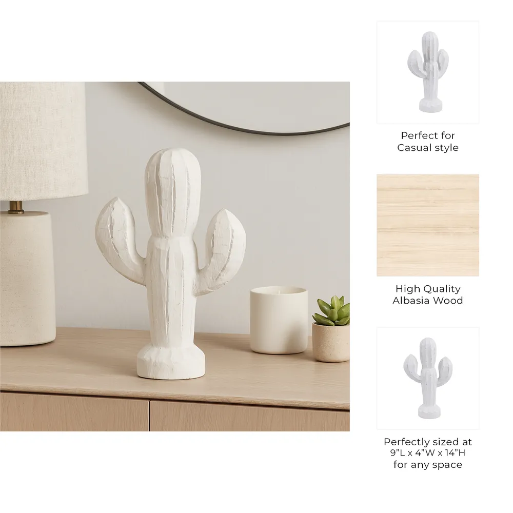 HANSONOAK WHITE DECOR 14 (IN)
