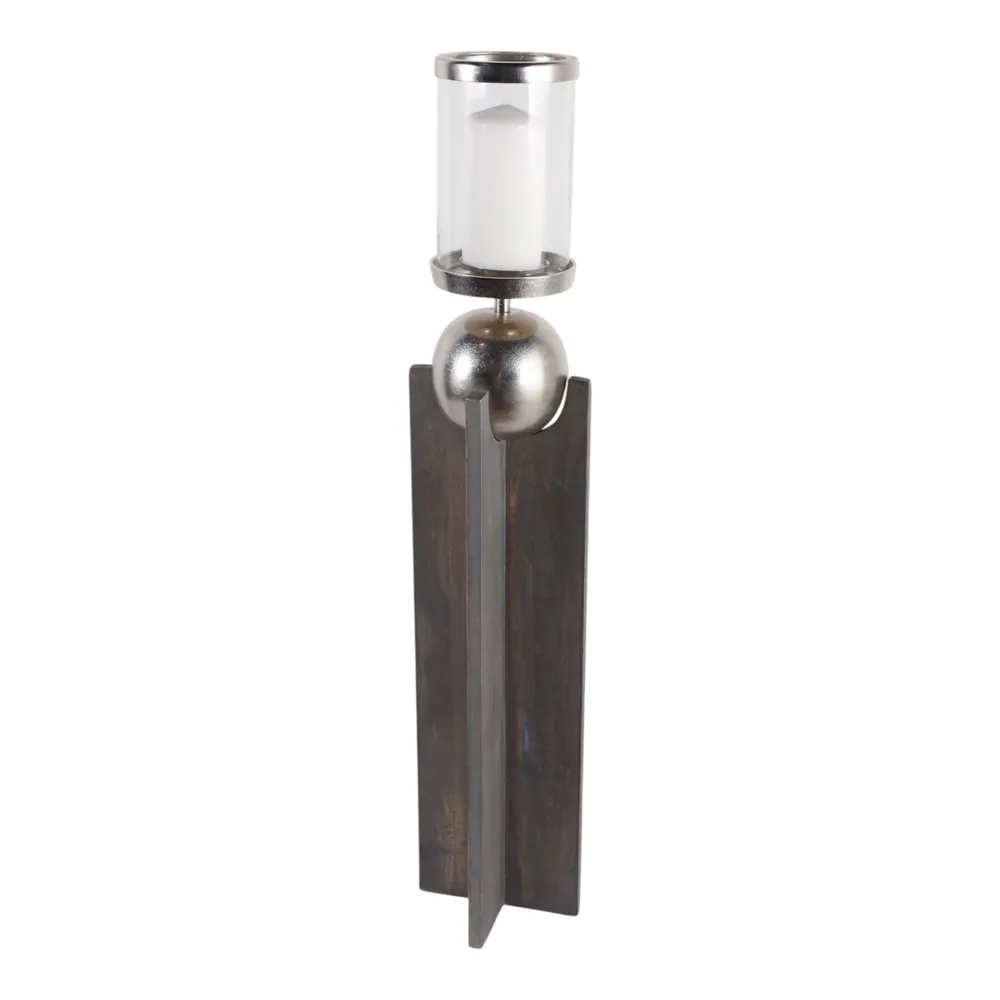 HOLDENSHAW GRAY CANDLE HOLDER 36 (IN)
