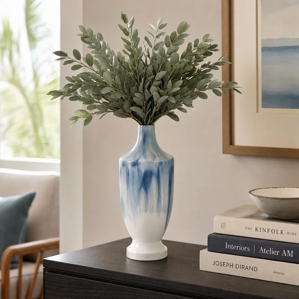 HEATHMORE BLUE JAR 16 (IN)