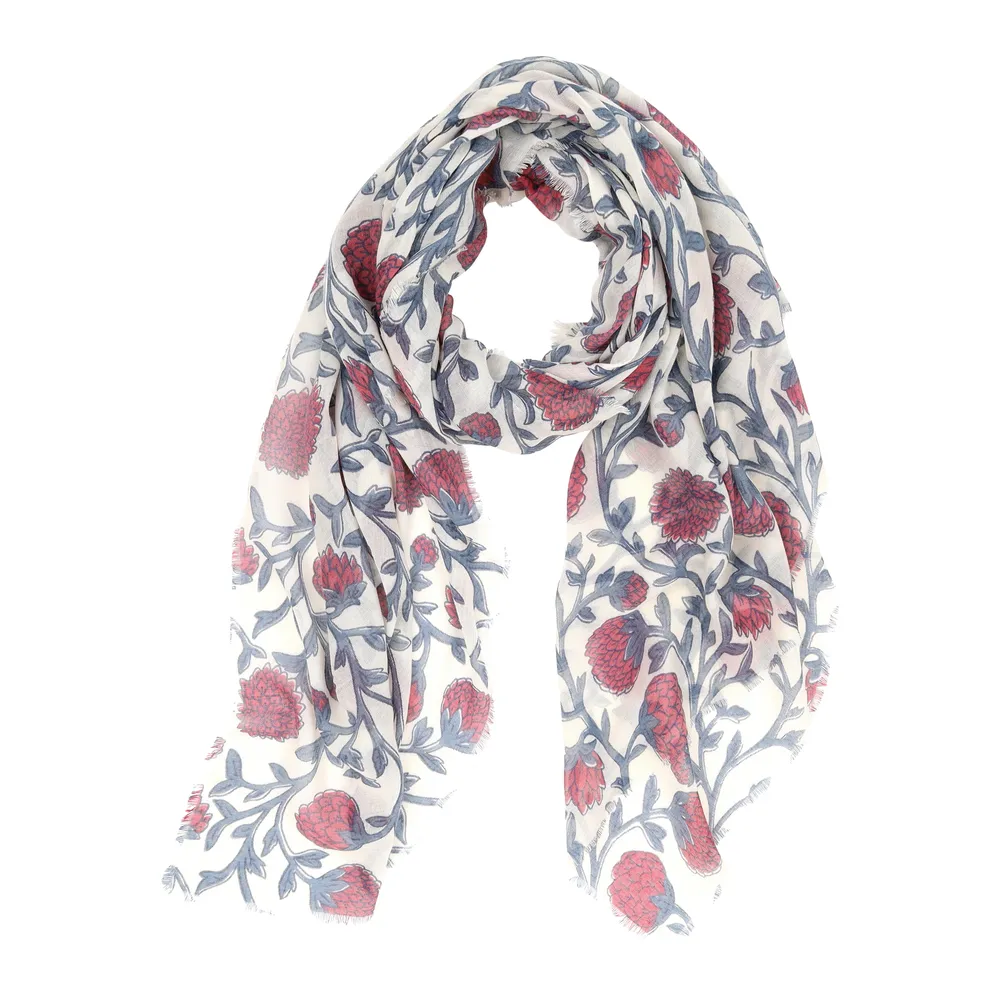 Ainsely Burgundy Featherweight Scarf