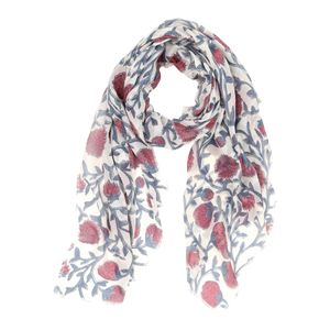 Ainsely Burgundy Featherweight Scarf 4