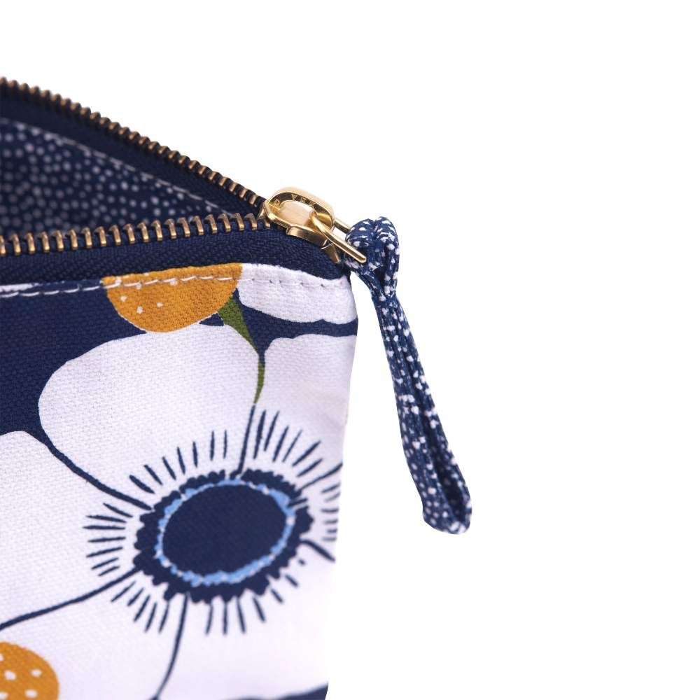 Windflower Medium Essential Canvas Pouch