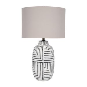 EMORYWAY WHITE LAMP 26 (IN) 1