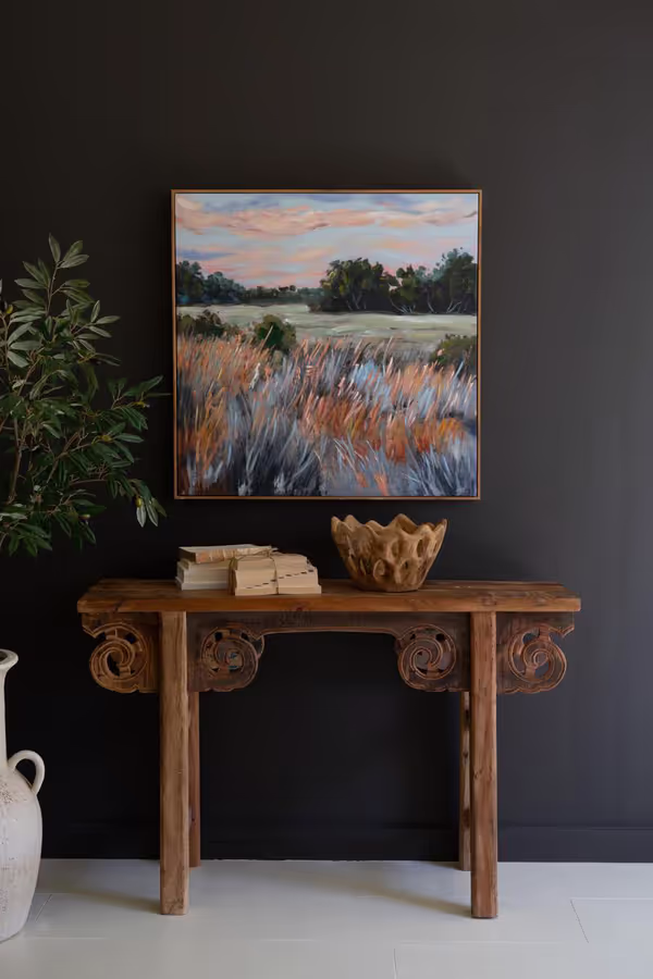 Framed Landscape Painting
