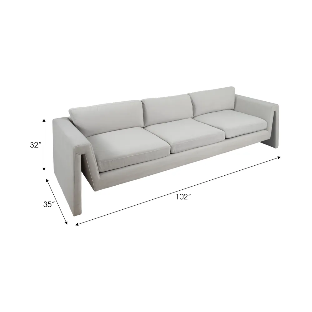 COLTONBURN GRAY SOFA 32 (IN)