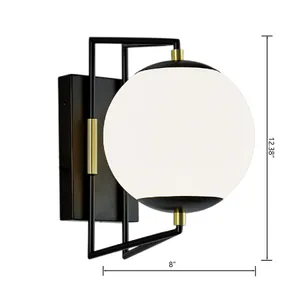 Cosmos 12.5'' High Integrated LED Outdoor Sconce - Matte Black Satin Brass 2