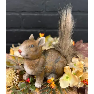 Scamper Squirell 7x7in