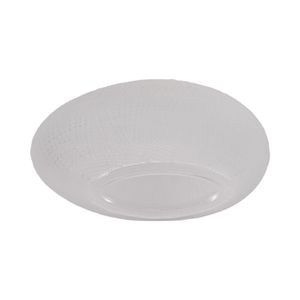 HELTONWELL WHITE GLASS VASE 8 (IN) 8
