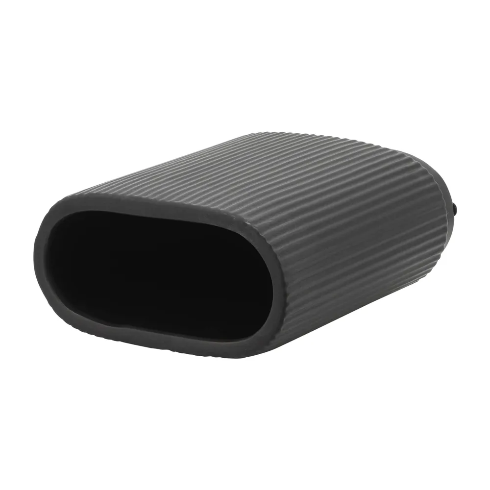 BAIRDMILL BLACK VASE 8 (IN)