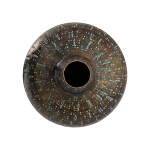 Fowler Vase - Large Patinated Brass 6