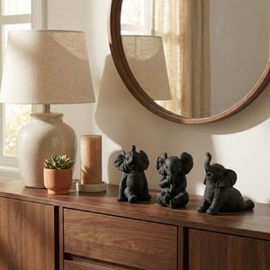 WALTONTON SET OF 3 BLACK DECOR 6 (IN) 12