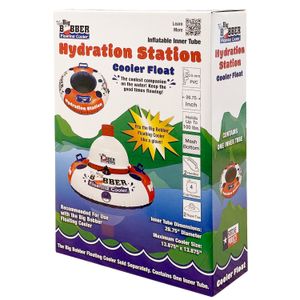 Hydration Station - Inflatable Tube w/ 4 Cup Holders -Packaged 7