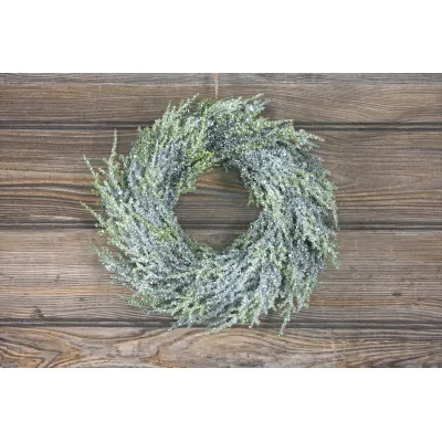 Icy Pine 12in Wreath