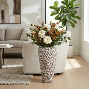 CORBINMORE WHITE VASE 24 (IN) 10