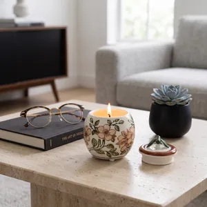 STORMLAND BROWN CANDLE 5 (IN) 11