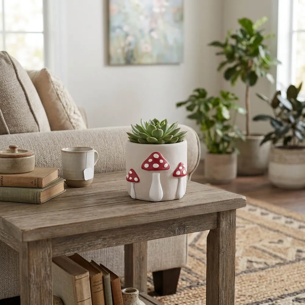 BRECKRUN RED PLANTER 5 (IN)