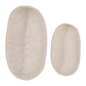 FLEMMINGMOOR SET OF 2 IVORY BOWLS 5 (IN) 9