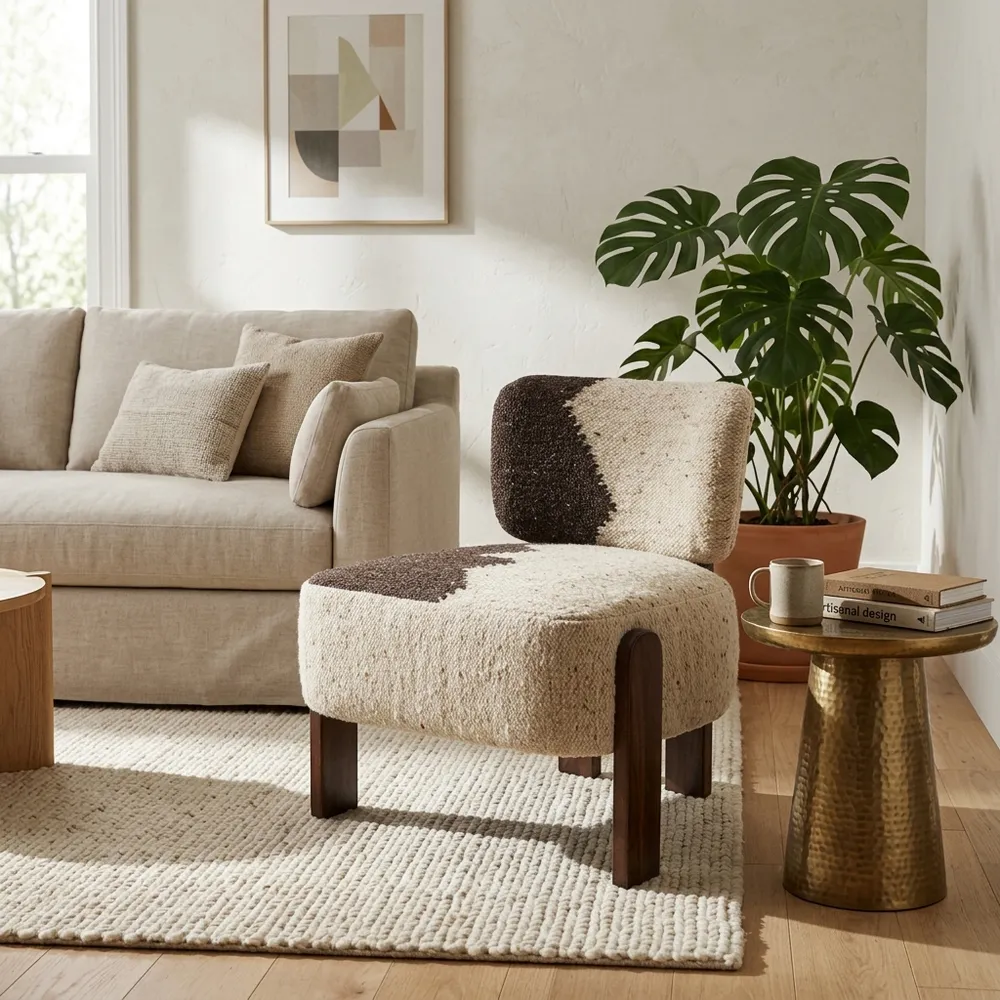 HARKENGROVE BROWN CHAIR 28 (IN)