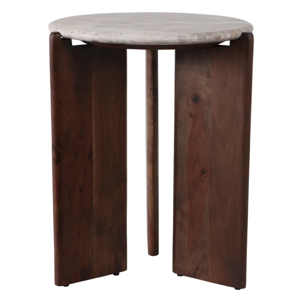 HALSEYCLIFF BROWN TABLE 20 (IN)
