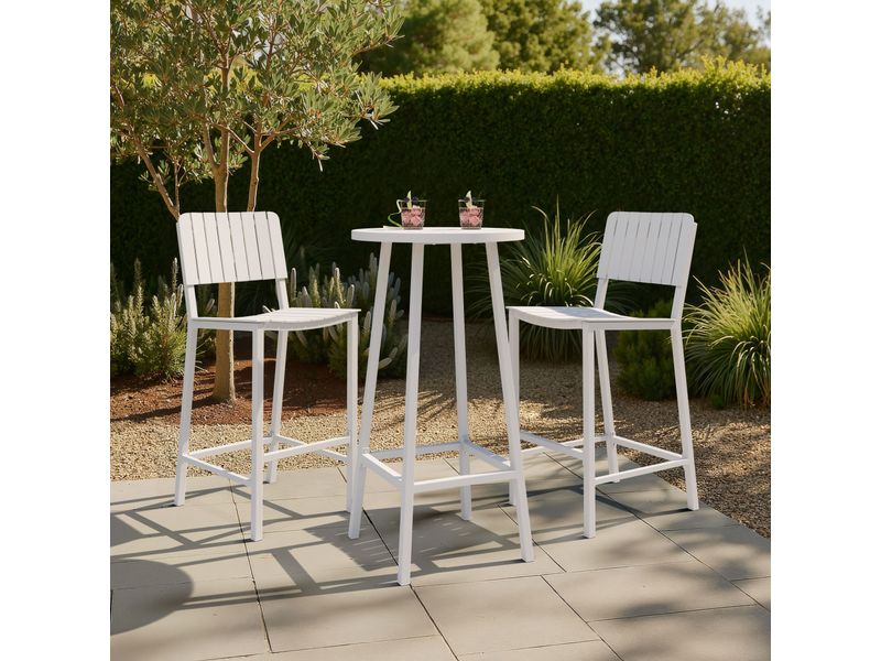 Ren Bar Table White 12