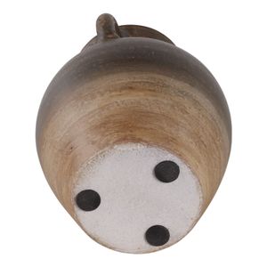 CARLINROSE BROWN VASE 10 (IN) 8