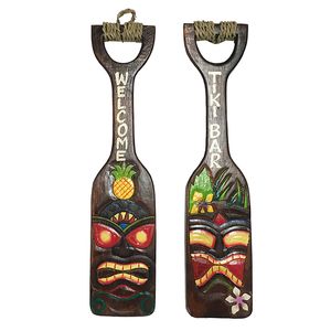 19" WELCOME/TIKI BAR OAR 2-ASST 1
