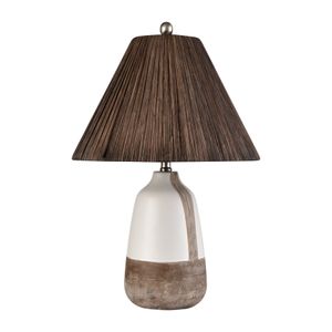 Kirkover 26'' High 1-Light Table Lamp - White Glaze 2