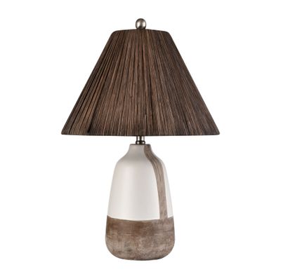 Kirkover 26″ High 1-Light Table Lamp - White Glaze