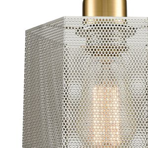 Compartir 6'' Wide 1-Light Mini Pendant - Polished Nickel 2